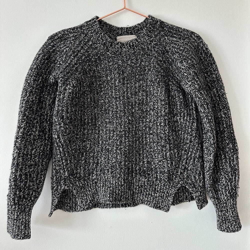 Everlane box knit wool/cashmere sweater